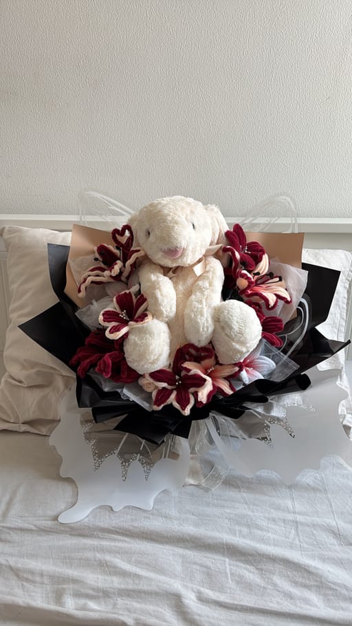 Dark Romance Lily Bouquet