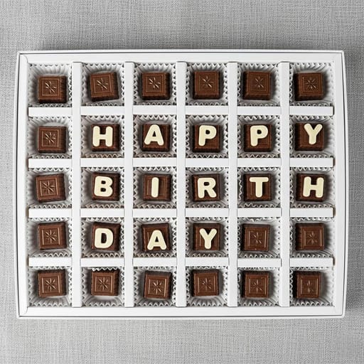 Happy Birthday Chocolate Box