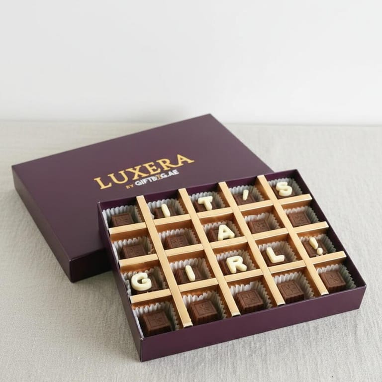 It s A Girl Chocolate 20pcs By LUXERA - Image 1