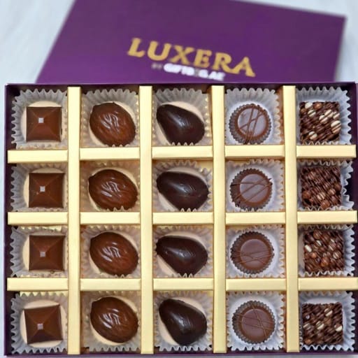 Assorted Chocolates 20pcs By LUXERA