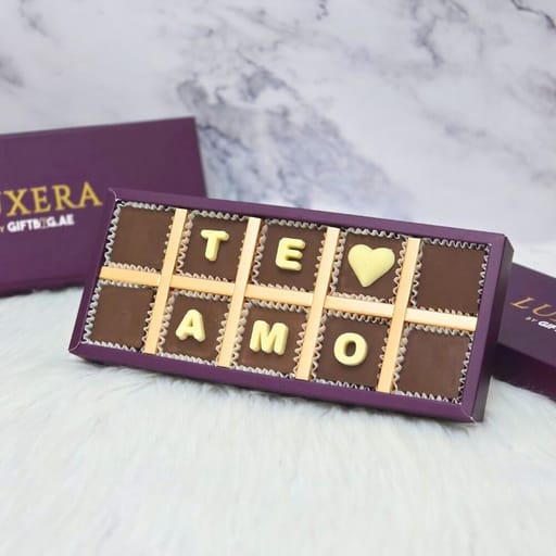 10 Pcs Te Amo Chocolate By LUXERA