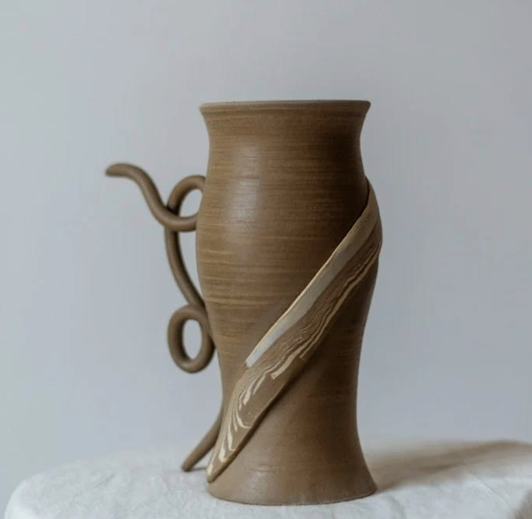 Marbled Robe Vase - Image 2