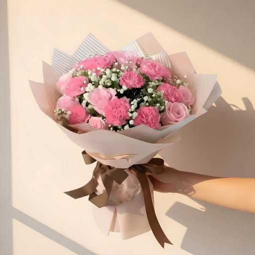Delightful Pink Bunch