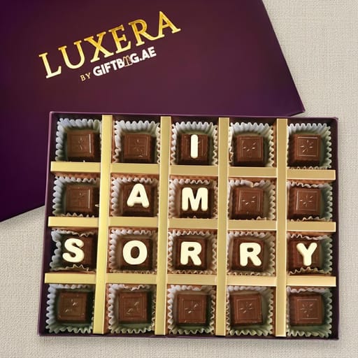 I Am Sorry Chocolate 20pcs By LUXERA