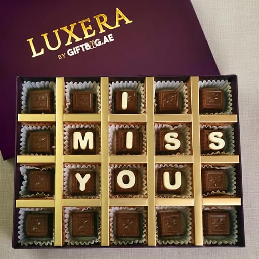I Miss You Chocolate 20pcs By LUXERA