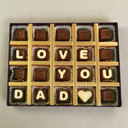 Love You Dad Chocolate 20pcs By LUXERA
