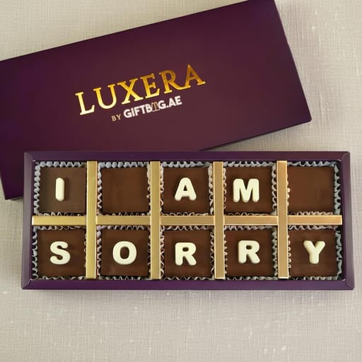 10 Pcs I Am Sorry Chocolate By LUXERA