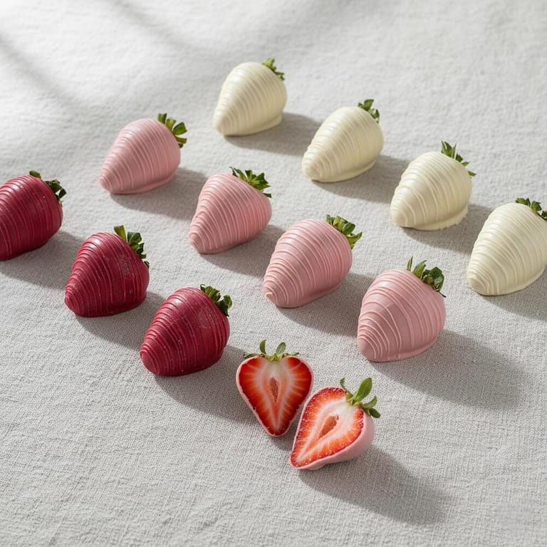 12 Ombre Strawberries - Image 3