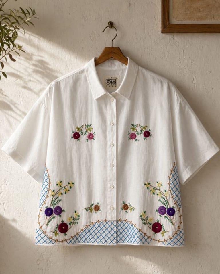 Floral Fence Shirt - Image 1