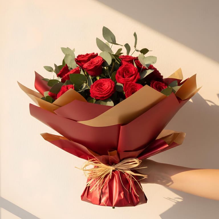 Express your Love Rose Bouquet - Image 1