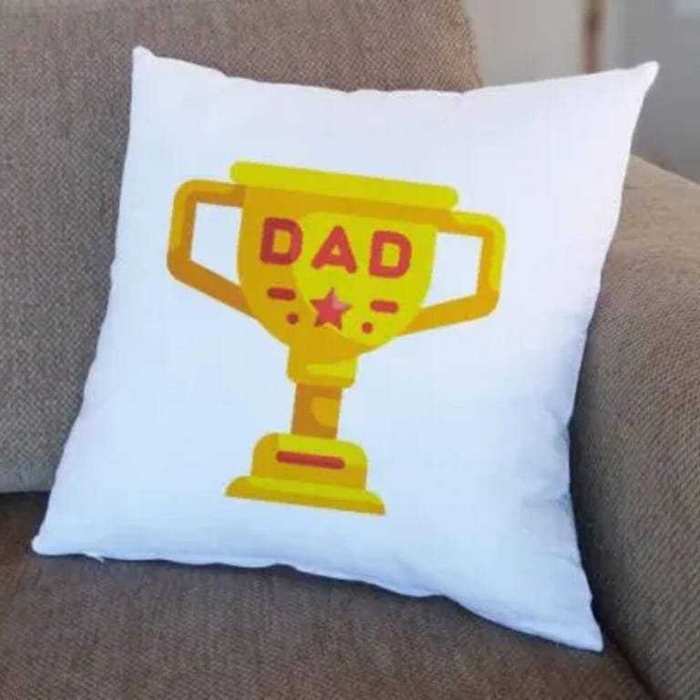Trophy Dad Cushion - Image 1
