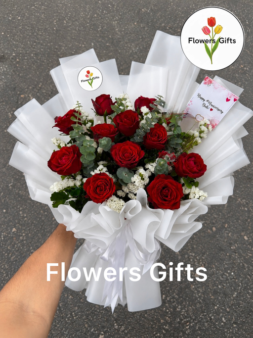 Premium China Rose Bouquet 
