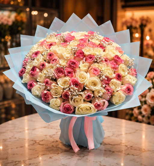 Mix Roses Blue Cover 