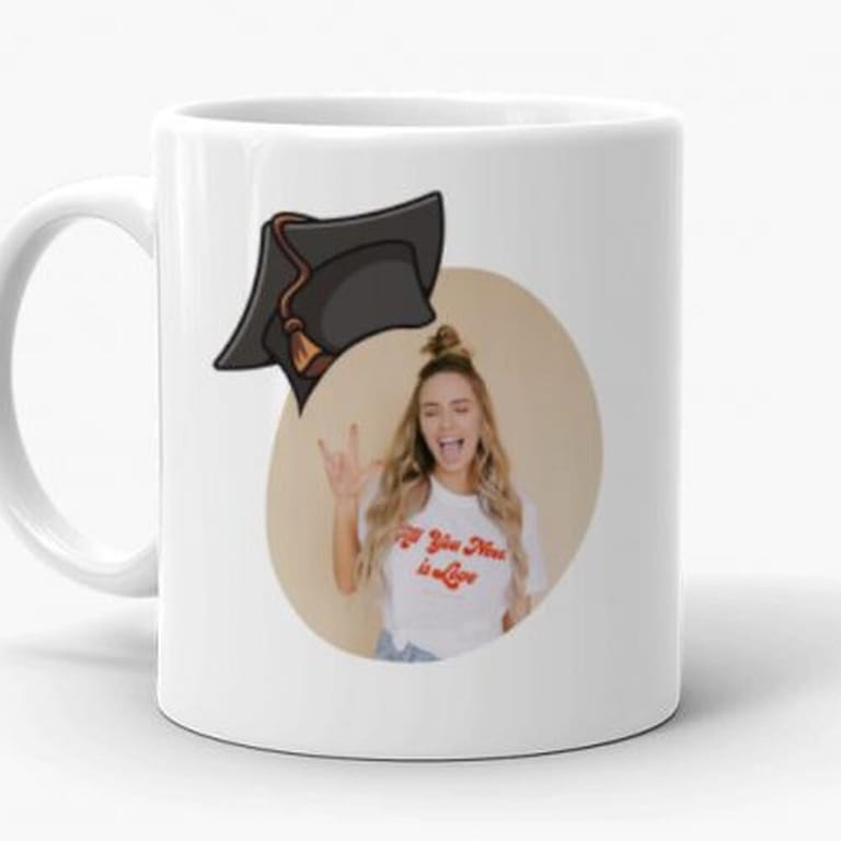 Personalised Name and Photo Graduation Mug - Image 2