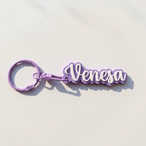 Lavender and white