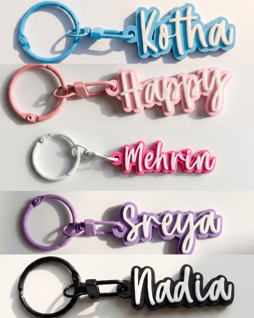Happy Custom Keychain