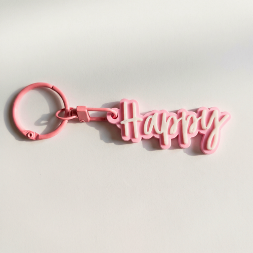Baby pink and white
