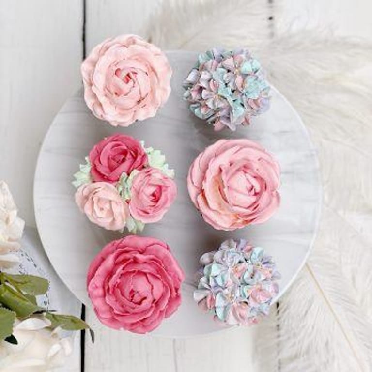 Colette (Box of 6) – Flower Cupcake