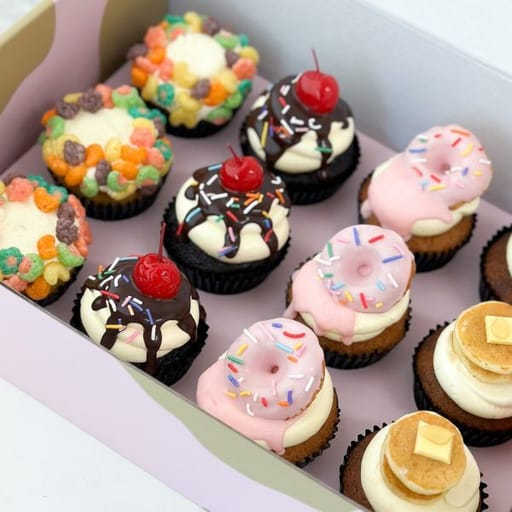 Confetti Breakfast – Gourmet Cupcakes
