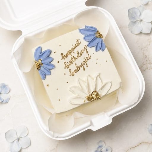 Petal Bloom Bento Cake