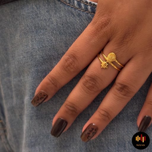  Chrysanthe Ring | Stainless Steel | Adjustable Size