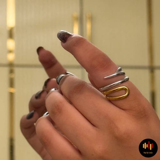 Krasis Ring | Stainless Steel | Adjustable Size