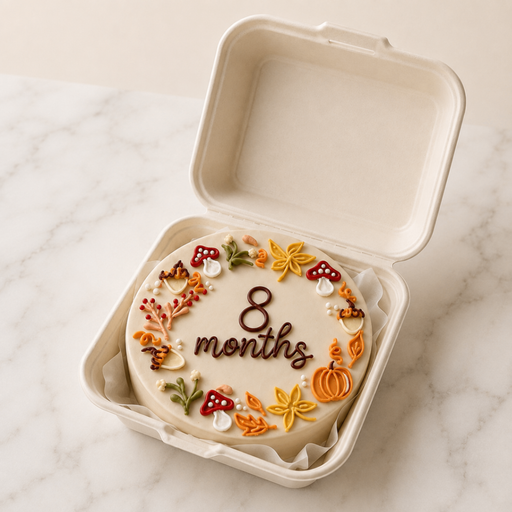 Ember Autumn Bento Cake