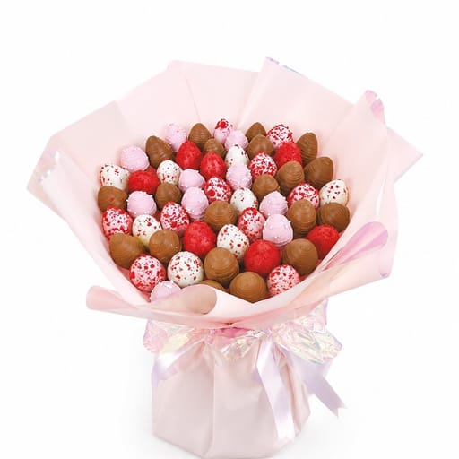 Blush Ruby Strawberry Bouquet