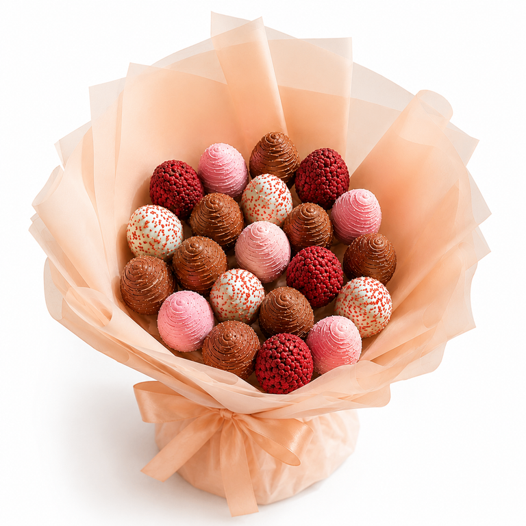 Ruby & Red Velvet Strawberry Elegance - Image 2