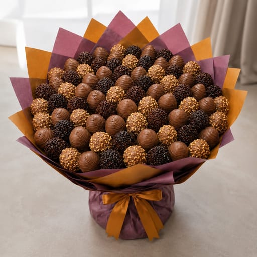 Medium Size Luxury Strawberry Chocolate Bouquet