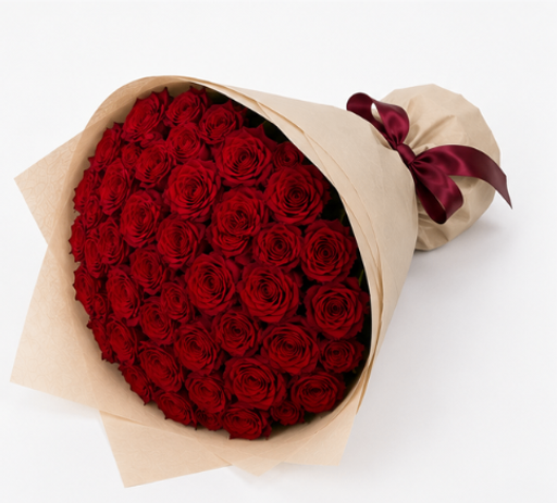 Paris Rouge Forever - 50 Roses