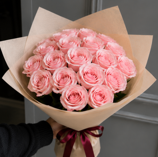 Blush Romance Devotion-25 Roses