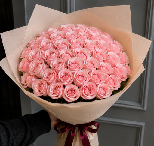 Blush Romance Forever-50 Roses