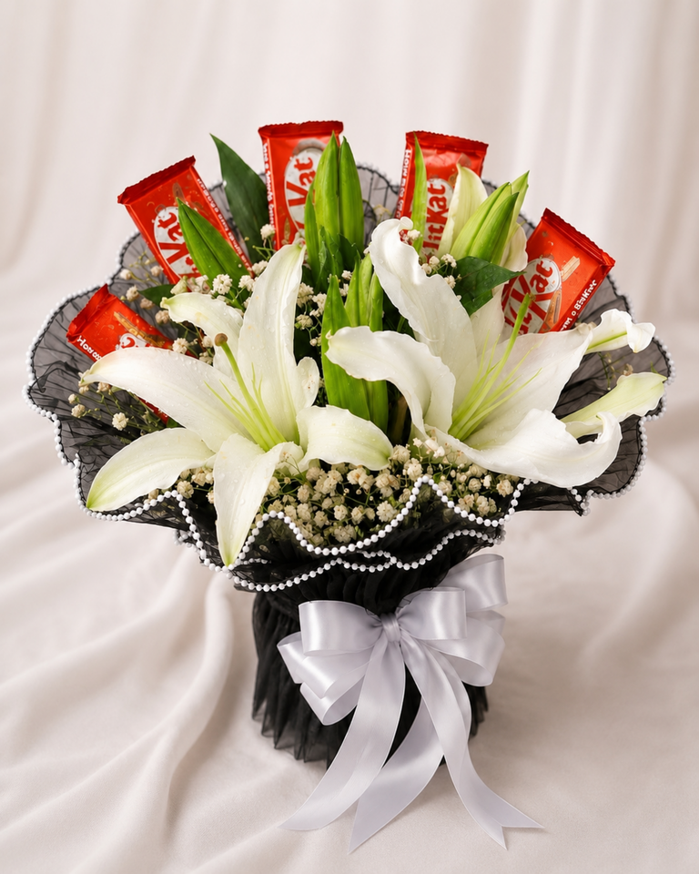 lily with chocolate - Image 1