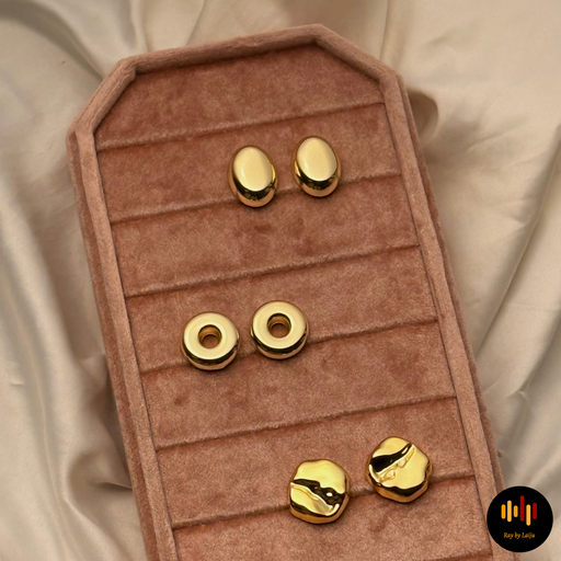 Ophelia Stud Set II | Stainless Steel