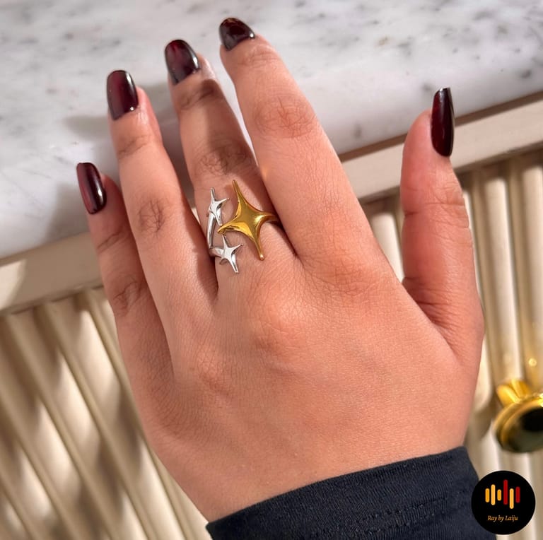 Aten Ring | Adjustable | Stainless Steel 