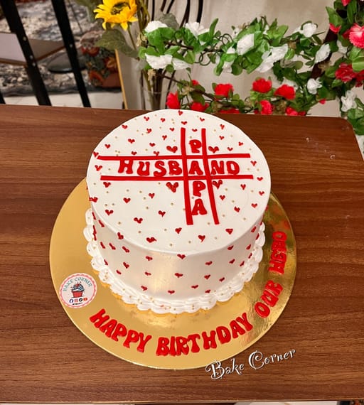 Best Husband + Papa Cake
