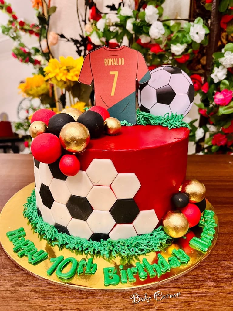 Ronaldo Football Cake - Image 1