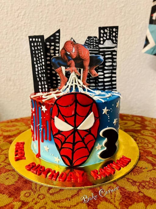 Spiderman Cake