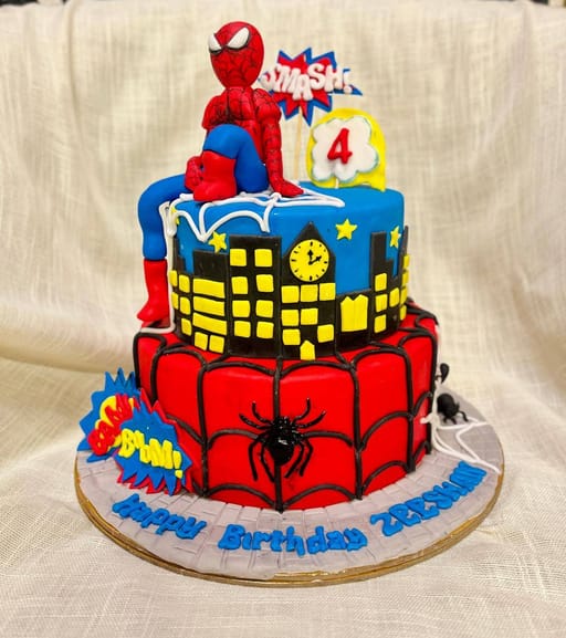 Spider-Man Cake 