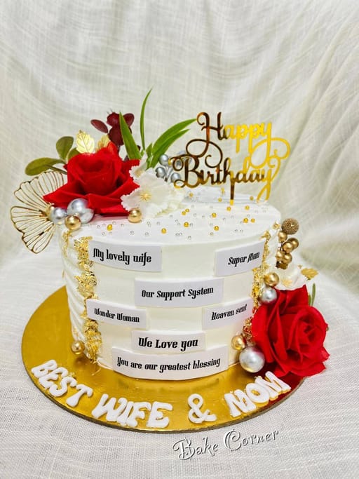 Best Wife & Mom Cake
