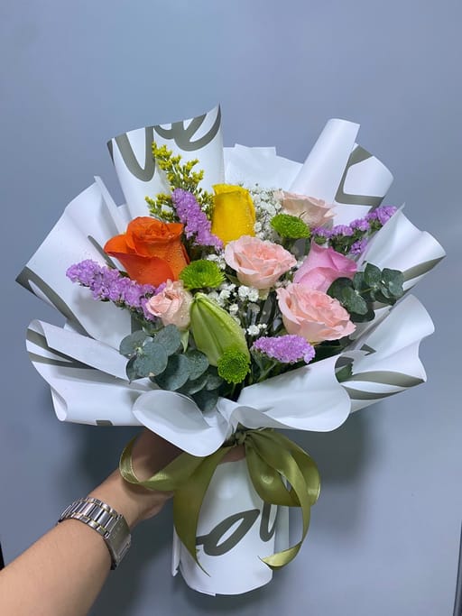 The Sunrise Sorbet Bouquet