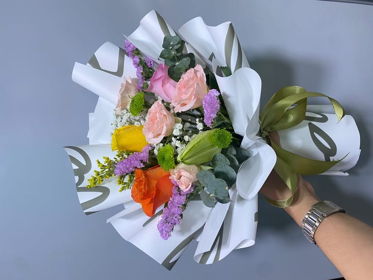 The Sunrise Sorbet Bouquet - Image 2