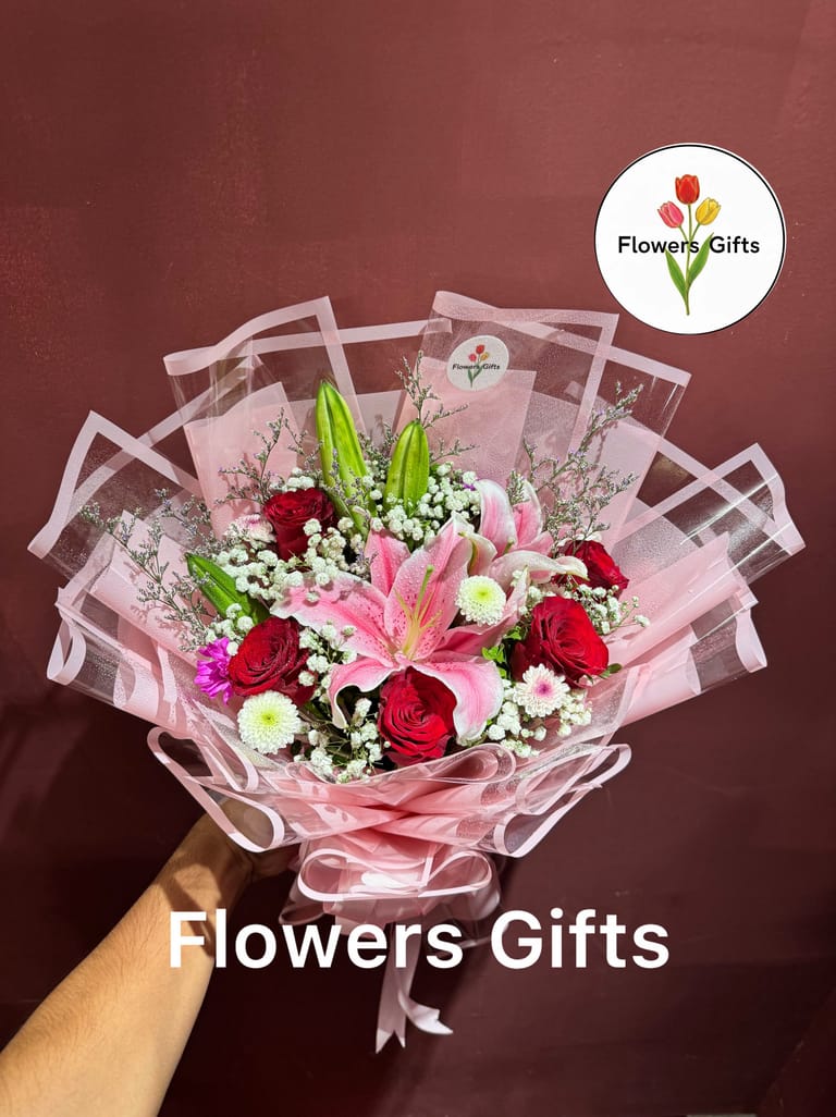 Mixed Flowers Bouquet 💐 - Image 1