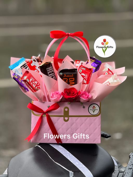 Chocolate Bag Bouquet 💐 