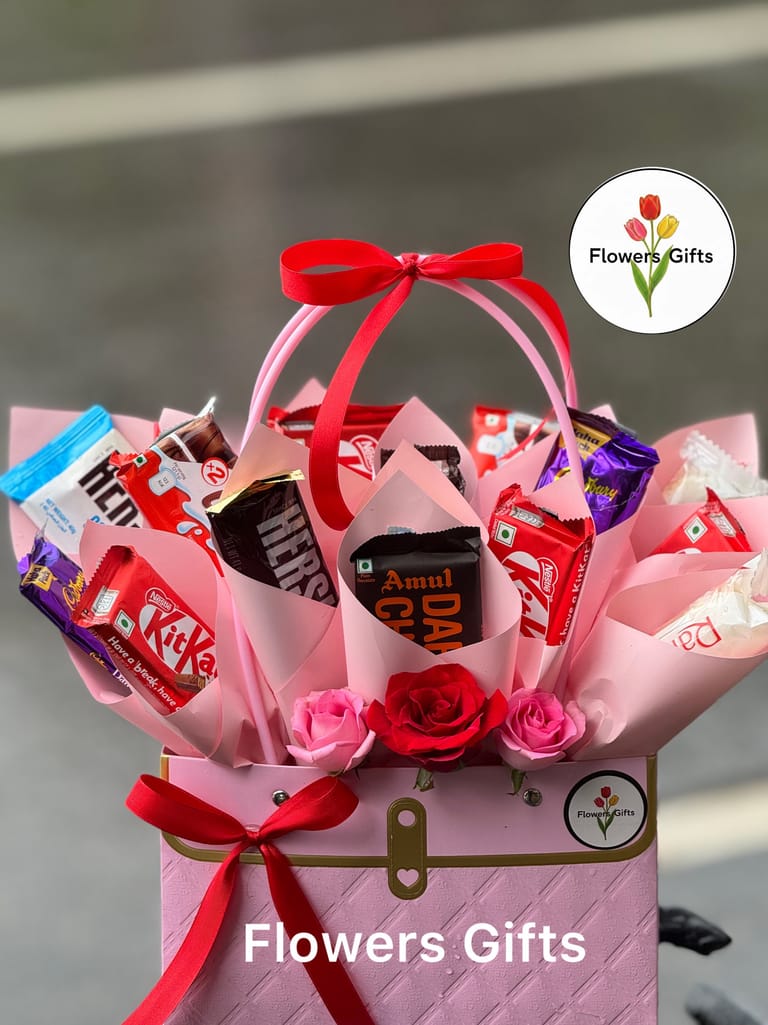 Chocolate Bag Bouquet π - Image 2