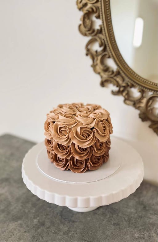 Rose Swirl Cake