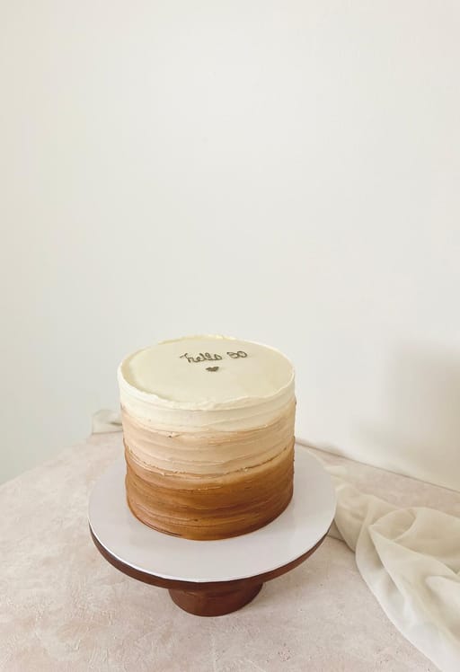 Minimalistic Cake