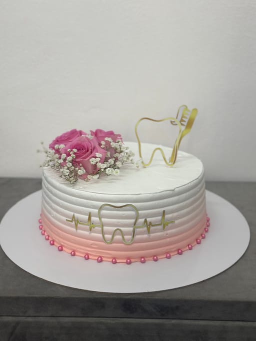 1Kg Dentist Cake Flower