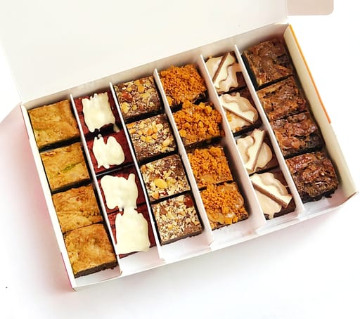 Mini Brownie Bites - Classic (24 pcs) 🍫